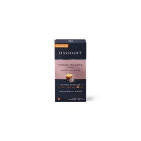   Kávékapszula, Nespresso® kompatibilis, 10 db, DAVIDOFF "Crema Intense Lungo"