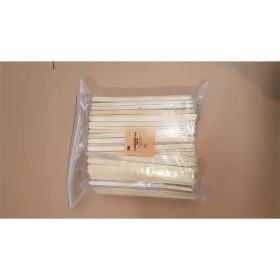 Kávékeverő lapka, fa, 14 cm, 0 db