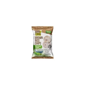 Barnarizs chips, 60 g, RICE UP, hagymás-tejfölös