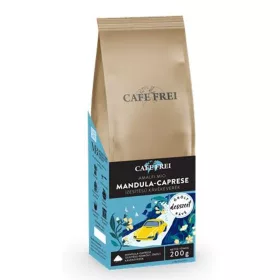   Kávé, pörkölt, őrölt, 200 g, CAFE FREI "Amalfi Mio", mandula-caprese