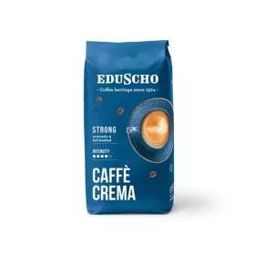   Kávé, pörkölt, szemes, 0 g, EDUSCHO "Caffe Crema Strong"