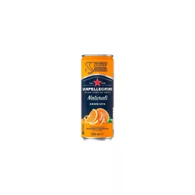 Üdítőital, szénsavas, 0,33 l, SAN PELLEGRINO, narancs