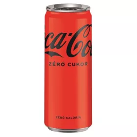   Üdítőital, szénsavas, 0,33 l, dobozos, COCA COLA "Coca Cola Zero"