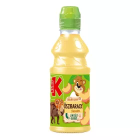   KUBU banán-alma-őszibarack ízű vegyes gyümölcs- és zöldségital 0,3 l