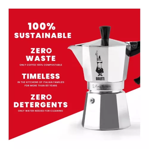 BIALETTI MOKA EXPRESS kotyogós kávéfőző 4 adag