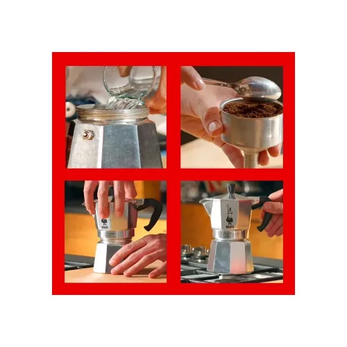 BIALETTI MOKA EXPRESS kotyogós kávéfőző 6 adag