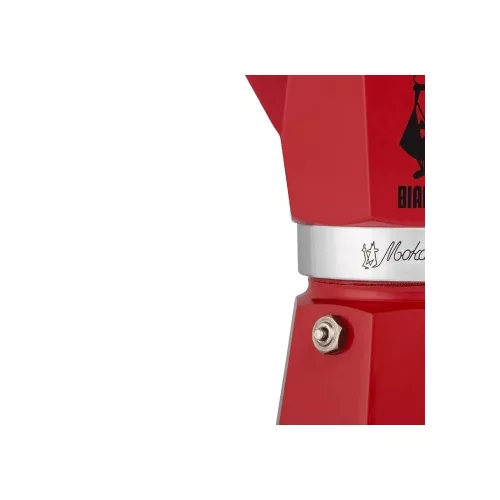BIALETTI MOKA EXPRESS kotyogós kávéfőző 3 adag PIROS