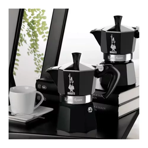 BIALETTI MOKA EXPRESS kotyogós kávéfőző 3 adag FEKETE