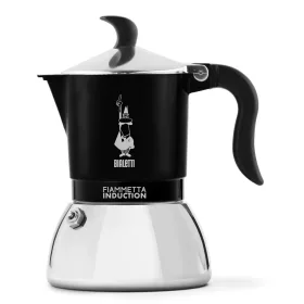   BIALETTI FIAMMETTA INDUCTION kotyogós kávéfőző 4 adag FEKETE