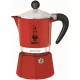 BIALETTI RAINBOW kotyogós kávéfőző 1 adag PIROS