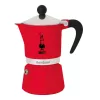 BIALETTI RAINBOW kotyogós kávéfőző 3 adag PIROS