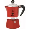 BIALETTI RAINBOW kotyogós kávéfőző 6 adag PIROS