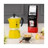 BIALETTI RAINBOW kotyogós kávéfőző 3 adag SÁRGA