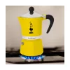 BIALETTI RAINBOW kotyogós kávéfőző 3 adag SÁRGA