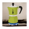 BIALETTI RAINBOW kotyogós kávéfőző 3 adag ZÖLD