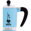BIALETTI RAINBOW kotyogós kávéfőző 3 adag VILÁGOS KÉK