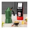 BIALETTI BREAK ALPINA kotyogós kávéfőző 3 adag ZÖLD