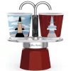 BIALETTI MINI EXPRESS Magritte kotyogós kávéfőző szett