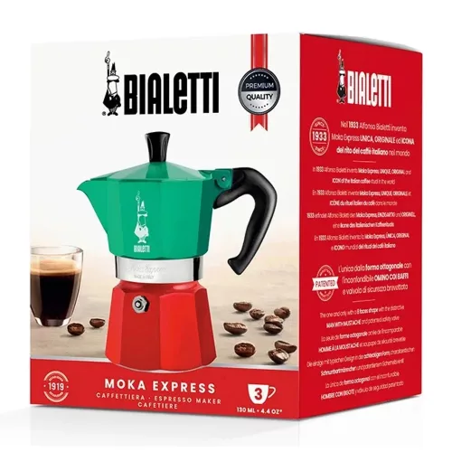 BIALETTI MOKA EXPRESS ITALIA kotyogós kávéfőző 3 adag