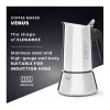 BIALETTI NEW VENUS kotyogós kávéfőző 4 adag
