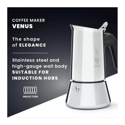 BIALETTI NEW VENUS kotyogós kávéfőző 4 adag