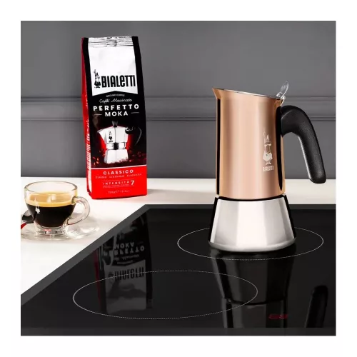 BIALETTI NEW VENUS RÉZ kotyogós kávéfőző 6 adag