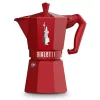 BIALETTI MOKA EXCLUSIVE RED 6TZ