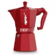 BIALETTI MOKA EXCLUSIVE RED 6TZ