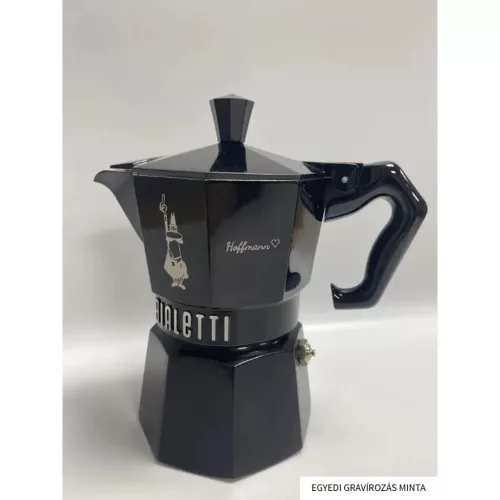 BIALETTI MOKA EXCLUSIVE BLACK 3TZ