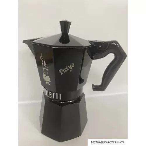 BIALETTI MOKA EXCLUSIVE BLACK 6TZ