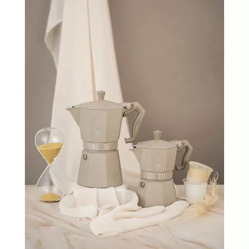 BIALETTI Moka Exclusive Indukciós kotyogó homok - 6 adagos