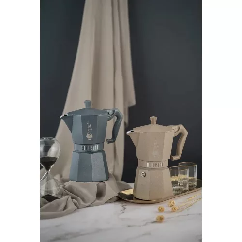 BIALETTI Moka Exclusive Indukciós kotyogó homok - 6 adagos