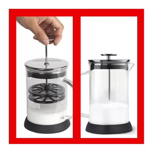 BIALETTI Üveg tejhabosító