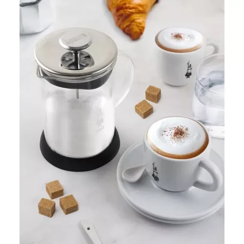 BIALETTI Üveg tejhabosító