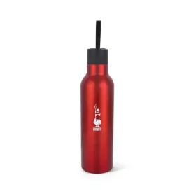 BIALETTI Hőtartó rozsdamentes acél palack 750ml PIROS