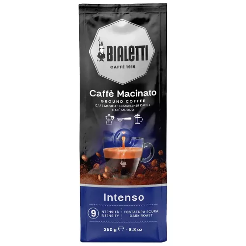 BIALETTI CAFFE' Macinato INTENSO általános őrlésű kávé 250G