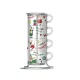 BIALETTI CAPPUCCINO CSÉSZE SZETT ÁLLVÁNNYAL 4DB-OS