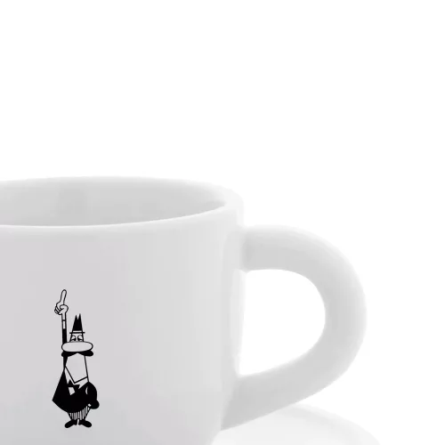 BIALETTI MOKA KÁVÉSCSÉSZE SZETT FEHÉR