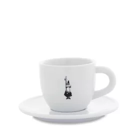 BIALETTI MOKA CAPPICINO CSÉSZE SZETT FEHÉR