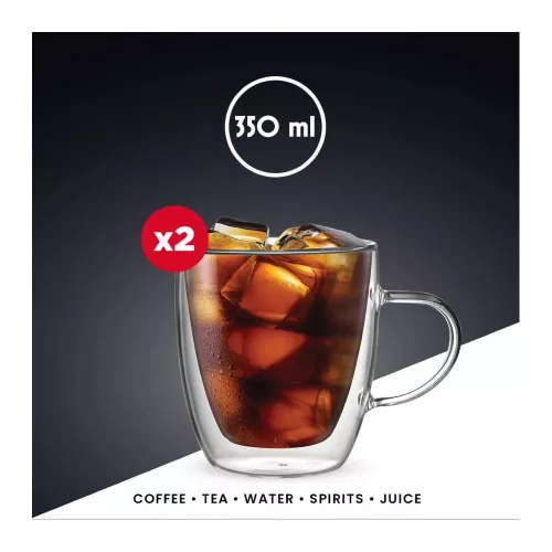 BIALETTI CAPRI SET 2 GLASSES 350ML
