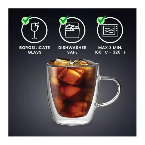 BIALETTI CAPRI SET 2 GLASSES 350ML