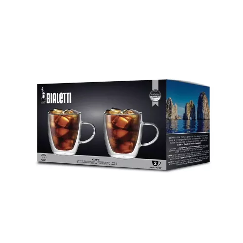 BIALETTI CAPRI SET 2 GLASSES 350ML