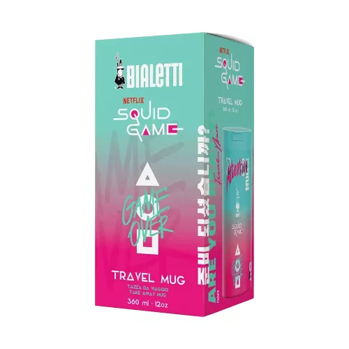 BIALETTI SQUID GAME-  Utazóbögre 360ml