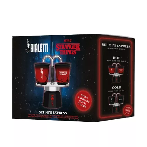 BIALETTI STRANGER THINGS- SET MINI EXPRESS