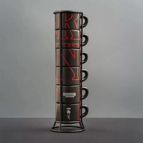 BIALETTI STRANGER THINGS-  STACKABLE CUPS