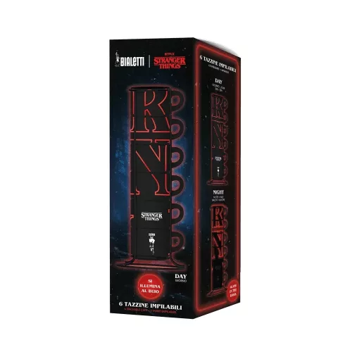 BIALETTI STRANGER THINGS-  STACKABLE CUPS