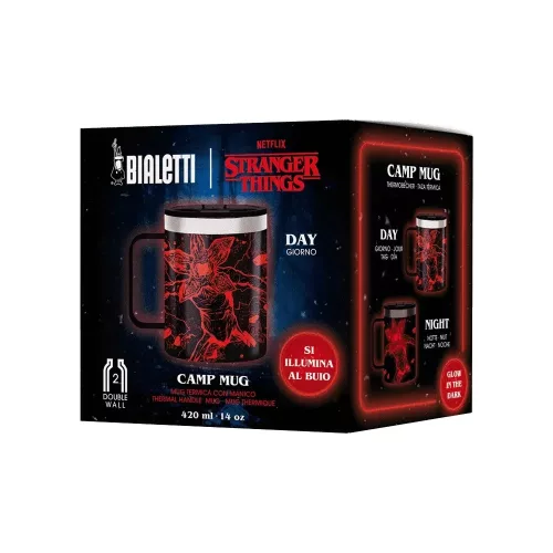 BIALETTI STRANGER THINGS-  THERMIC MUG WITH HANDLE