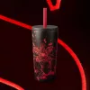 BIALETTI STRANGER THINGS-  TUMBLER WITH STRAW 600ML