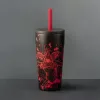 BIALETTI STRANGER THINGS-  TUMBLER WITH STRAW 600ML