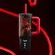 BIALETTI STRANGER THINGS-  TUMBLER WITH STRAW WITH HANDLE 900ML